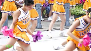 祭りだチア vol.2 【4K】 3年に一度のお楽しみ？Kチアリーディング衝撃の開脚 voyeur jp