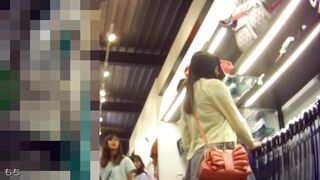 [FHD]私服女子の逆さ撮り(Part24) voyeur jp