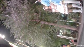 【メイドカフェ店員】お散歩コースでゲーセンのダンスゲームを踊らせてこっそり隠し撮り voyeur jp