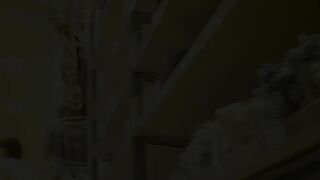 お尻を突き出すOL２人組のパンスト越しのP voyeur jp