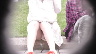 かわいい思春期ﾊﾟﾝﾁﾗ ～動画～3 voyeur jp