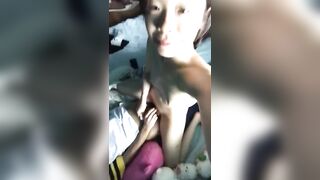 流出】 某情報大学に在籍していた片桐あ○ささん , 美巨乳JD自撮りオナニー（流失）, 美巨乳＆スレンダー美乳　JD美女自撮り, 日常生活で出会っ jav jvip (18)