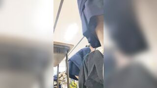 【逆さ】●Kの生パン全20本【盗】Part13 voyeur jp (1)