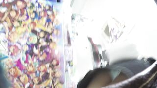 vol.45 (衝撃マンポロ、くぱぁアリ) 派手髪激カワロ○赤チェ  K逆さ撮り voyeur jp