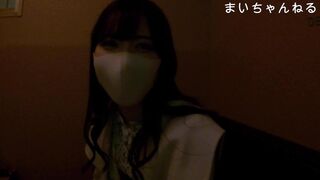 【期間限定販売】まいちゃん最新作！サンタコスで恋人エッチ！こっそり中○しして最後は綺麗なお顔に顔射フィニッシュ！ jav jvip 2