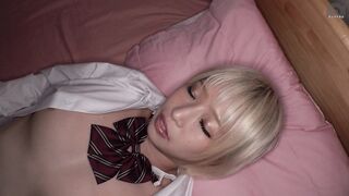 ギャルJK3娘 家庭内みんかん 深夜1時頃 膣出し2発 jav jvip