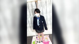 黒髪ショートカットJKを身体検査したら美乳の巨乳でした jav jvip