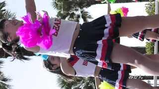 cheer16 春の屋外で可愛いチアたち（特典映像つき） voyeur jp