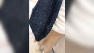 [乗車記録161 清楚系美人Aランク]丸の内OLレ●ナ･･･？タイトニットの剛毛マスク美人 voyeur jp