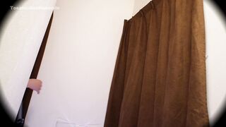 【特典おまけ動画付き】あのハリの良すぎる炉利ギャル爆乳青チェKちゃん 剛毛エロ乳首 生着替え voyeur jp 2