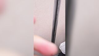 え？！アソコからなにか垂れてる？！ノーパン登校3名 voyeur jp