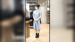 こぼれる爆乳と食い込みマン肉 Tバックを堪能！！超絶美貌お姉さんのいやらしすぎる全身 voyeur jp