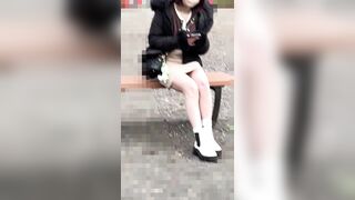 小悪魔美少女の怒涛の見せつけ♡まさかのお触り展開に voyeur jp