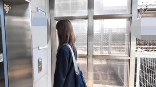 kirakira☆JK_変態同業者の大胆ストーキング♡＃顔出し＃青チェ＃逆さ＃盗撮 voyeur jp