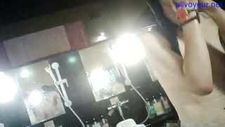 【マルッと追い撮り！女撮師 スーパー銭湯】Vol.45 洗い場！「将来の夢は薬剤師」っていいそうなピンク乳首嬢 【マルッと追い撮り！女撮師 スーパー voyeur jp (3)