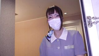 顔出し☆ガチ現役マ●ドナルド店員19歳と3回目の撮影〜2アングル＋おまけ動画付 jav jvip 2