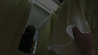 盗撮22. 黒髪美少女のプリケツ voyeur jp