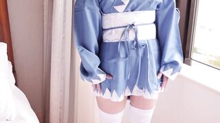 FC2PPV 4825071 【個撮中出しコスH♥】あざと可愛いつるつるパイパンと純白ニーハイがベストマッチ♥最奥中出し孕まSEX！！ [有] jav