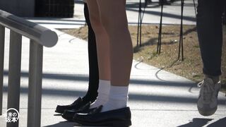 グリーンパークへようこそ 178　制服ニーソ娘の生Pで踊ってみた(前編) voyeur jp