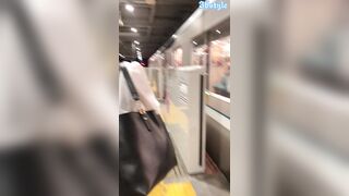 【すぐそこの眺め63】セクシーＯＬのＧ カップおっぱいを至近距離で  voyeur jp 3