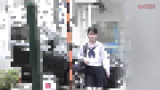 《5周年記念作》【電車チカン】★圧倒的な透明感★伝説級の美○女を逃げても逃げてもチカンが追ってくる★ゆず故障3トップが連続チカン jav jvip