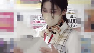 09ストッキング越しの鮮やかショーツ お得な２名セット♡カバンにinしたカメラで黒スト美脚ローアングル撮影 voyeur jp