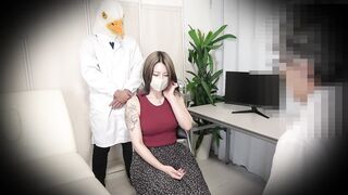 爆乳美人妻の乳首舐め舐め検診再び。度重なる開発でイキやすい身体になり、M字開脚で簡単に2度絶頂 jav jvip