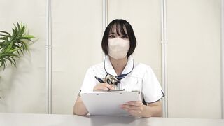 美人ナース食い込みパンチラ♡ローアングル撮影で美尻と乳首が丸見えに♡ voyeur jp