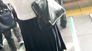 素人痴漢日記９０TRAIN目★青春日本代表・高身長セーラー服女子の生態 voyeur jp