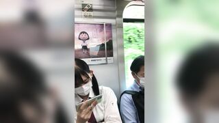 東京を知らないリクスー美女にガチ痴漢した , ギャルJK電車対面, ジム終わり美脚OL★電車対面 voyeur jp 4 (2)