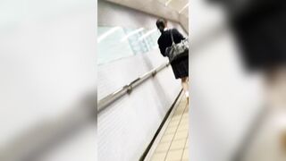 東京を知らないリクスー美女にガチ痴漢した , ギャルJK電車対面, ジム終わり美脚OL★電車対面 voyeur jp 6 (2)