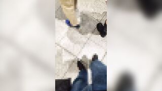 [REAL電車痴かん]ラスト1分のリアクションが◎◎◎の映像 voyeur jp