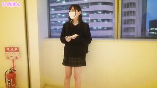 可愛い顔して巨乳ちゃんのJ〇がローター責め＆潮吹きｗトイレに連れ込みイラマ＆生中で無事種付け完了ｗ jav jvip