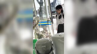 【万〇き少女】黒ギャルJK③  店舗内お仕置きセックス jav jvip