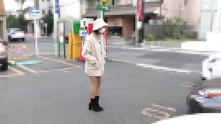 168㎝JD さん車内フェラ顔出編 jav jvip