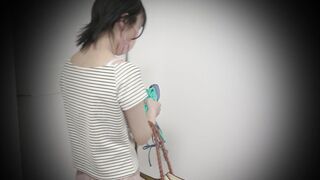 ロリ系巨乳女子大生水着試着生着替え隠し撮り【素人】 voyeur jp 1