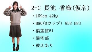 【再販】2-C　長池 香織（仮名）　～無反応我慢チャレンジ～ jav jvip (1)