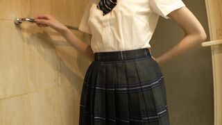 【個撮】 #6  性欲旺盛女子 18歳 放課後に白昼堂々ラブホでハメ撮り バイブで焦らして愛液だらだら jav jvip (4)