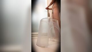 【脱衣民泊】爆乳女性とスレンダー美人_美乳と巨乳の共演9、10人目【着替え剛毛】 voyeur jp 2