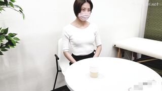 スレンダー美女にセクハラ検診♡検査と称し美乳を揉みしだく voyeur jp