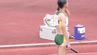 【4K動画】 強豪ピンクブルマ登場 voyeur jp