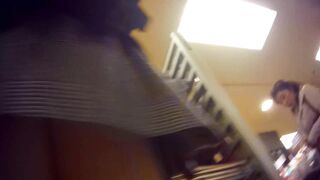 【バレ】制服JK パンチラ逆さ撮り 03 voyeur jp