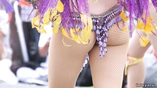 サンバ大人気 JDチームとJ●チーム待機中とダンスを撮りまくり voyeur jp