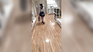 激カワTバック K再降臨　ムチムチ下半身に食い込むTバック逆さ撮り voyeur jp 3