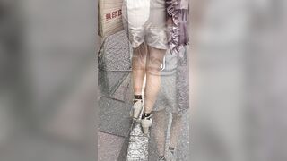 【OL秘蔵品40】スレンダーお姉さんの卑猥なお尻！ピタピタパンツに浮き出るＴバックに大興奮^ ^, TAPE-004 主婦達の日常フェティシズム 掃除 voyeur jp 1 2 (1)