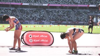 【4K動画】競技員視点で見る陸上　第三レース voyeur jp