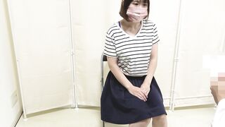 Fカップ若妻の美巨乳を触りまくり検診に嫌悪の表情♡【セクハラ】 voyeur jp