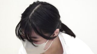 【vol.210前編】最強ルックスのＧカップ爆乳ママ登場！美人ママ8名のベビマ講習胸チラ voyeur jp