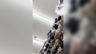 ハーフ青チェ J○のパイパンマンコとピンクTバックを観察 voyeur jp