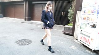 【前編】美脚の赤チェ＊誘惑のPからの後半ホテインへ voyeur jp 1